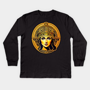 Cleopatra Kids Long Sleeve T-Shirt